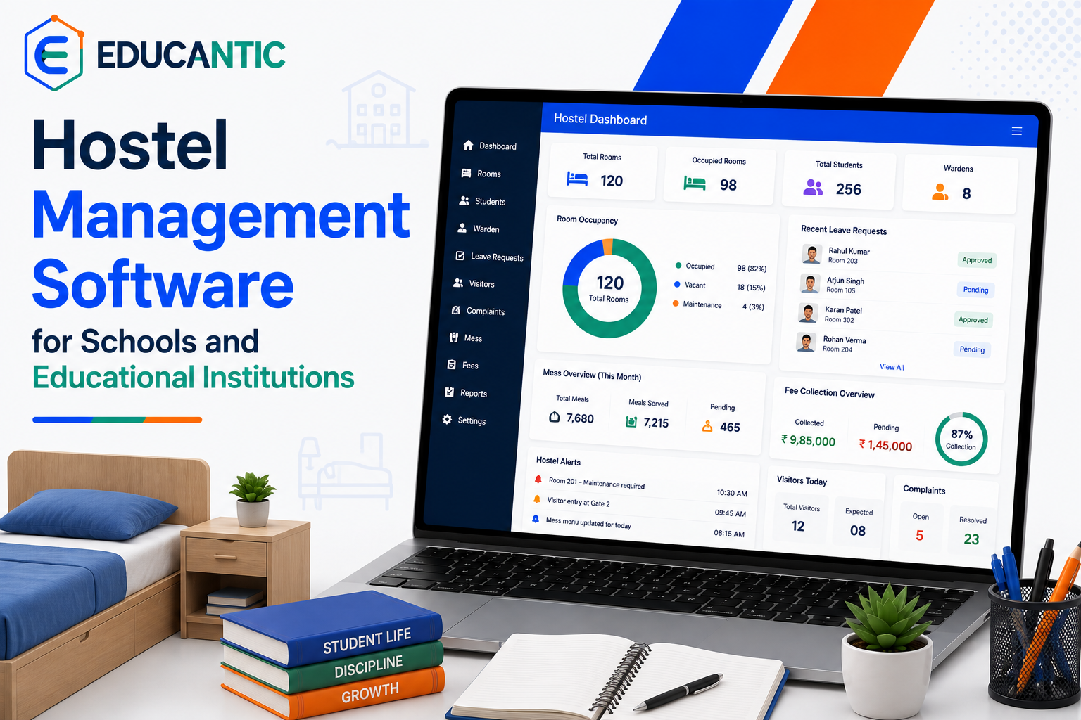 Hostel Management Software for Schools and Educational Institutions